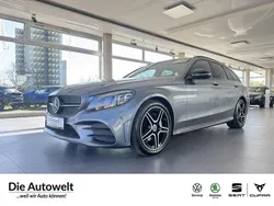 Selenitgrau Gebraucht 2019 Mercedes C200 AMG line Kombi | 29.480 € (Etwas zu teuer)
