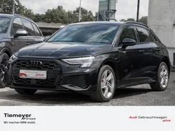 Schwarz Gebraucht 2022 Audi A3 Sportback e-tron S-Line Limousine | 23.940 € (Superpreis)