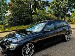 Schwarz Gebraucht 2014 BMW 328 Sport Line Kombi | 16.850 €
