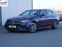 Blau Gebraucht 2024 Mercedes C300e AMG line Kombi | 44.980 € (Superpreis)