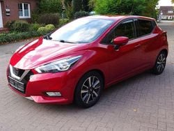 Rot Gebraucht 2018 Nissan Micra N-Connecta Kleinwagen | 9.490 € (Fairer Preis)