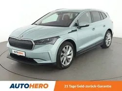 Grün Gebraucht 2021 Skoda Enyaq iV ecoSuite SUV | 32.230 € (Fairer Preis)