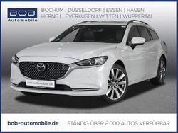 Rhodium white (weiß) Gebraucht 2024 Mazda 6 Takumi-Line Kombi | 31.450 € (Fairer Preis)