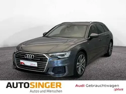Grau Gebraucht 2022 Audi A6 S-Line Kombi | 47.860 € (Etwas zu teuer)