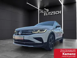 Pure white Gebraucht 2021 VW Tiguan Elegance SUV | 33.790 € (Etwas zu teuer)