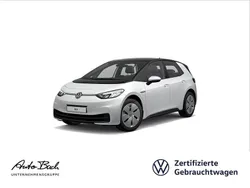 Weiß (gletscherweiß metallic/schwarz) Gebraucht 2022 VW ID.3 Pure Kleinwagen | 20.940 € (Guter Preis)