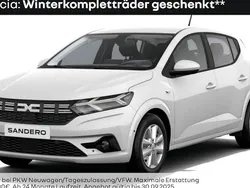 Weiß Neu 2025 Dacia Sandero Essentiel Kleinwagen | 14.990 € (Guter Preis)