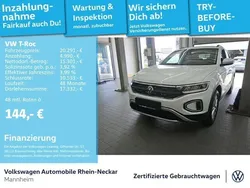 Weiß Gebraucht 2022 VW T-Roc Life SUV | 20.291 € (Guter Preis)