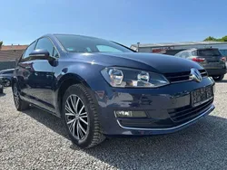 Night blue metallic Gebraucht 2016 VW Golf VII Allstar Limousine | 13.900 € (Etwas zu teuer)