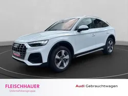 Weiss Gebraucht 2021 Audi Q5 Sportback Advanced Plus SUV | 36.990 € (Guter Preis)