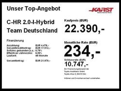 Karminarot metallic / dach schwarz Gebraucht 2021 Toyota C-HR Plus SUV | 22.390 € (Guter Preis)