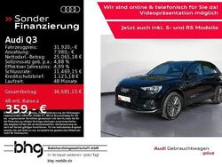 Mythosschwarz metallic Gebraucht 2022 Audi Q3 Advanced SUV | 31.920 € (Fairer Preis)