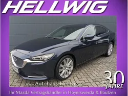 Deep crystal blue metallic (metallic) Gebraucht 2023 Mazda 6 Takumi-Line Limousine | 31.580 € (Fairer Preis)