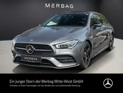 Lack mountaingrau Gebraucht 2023 Mercedes CLA250e Shooting Brake AMG Kombi | 29.450 € (Fairer Preis)