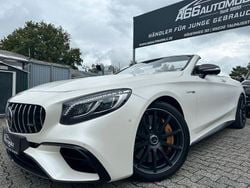 Weiß Gebraucht 2019 Mercedes S63 AMG AMG Cabrio | 119.495 € (Etwas zu teuer)