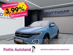 Blau Gebraucht 2023 VW T-Roc Cabriolet Move Cabrio | 24.177 € (Guter Preis)