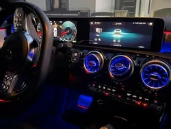 Schwarz Gebraucht 2019 Mercedes A250 AMG line Limousine | 27.600 € (Fairer Preis)