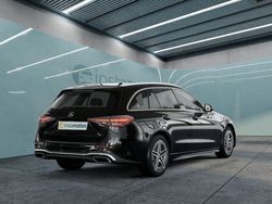 Schwarz Gebraucht 2022 Mercedes C180 AMG Kombi | 37.445 €
