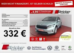 Arctic silber metallic Gebraucht 2021 Skoda Enyaq iV ecoSuite SUV | 27.949 € (Guter Preis)