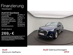 Navarrablau metallic Gebraucht 2024 Audi Q3 S-Line SUV | 36.999 € (Guter Preis)