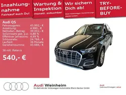 Mythosschwarz metallic Gebraucht 2021 Audi Q5 Ambiente SUV | 43.992 € (Etwas zu teuer)