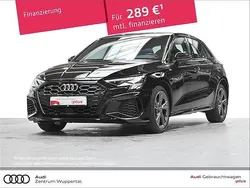 Mythosschwarz metallic Gebraucht 2022 Audi A3 Sportback e-tron S-Line Limousine | 30.443 € (Etwas zu teuer)