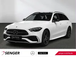 Weiß Gebraucht 2024 Mercedes C300e AMG | 49.690 € (Superpreis)