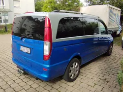 Blau Gebraucht 2009 Mercedes Vito Van / Kleinbus | 13.250 € (Teuer)