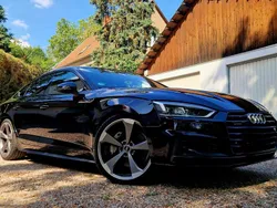 Schwarz Gebraucht 2018 Audi A5 Sportback S-Line Coupé | 34.999 €