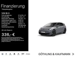 Mondsteingrau Gebraucht 2021 VW ID.3 Pro Performance Kleinwagen | 21.430 € (Fairer Preis)