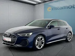 Blau Gebraucht 2024 Audi A3 S-Line Limousine | 37.799 € (Teuer)