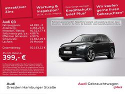Mythosschwarz metallic Gebraucht 2025 Audi Q3 Advanced SUV | 44.890 € (Teuer)