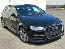 Schwarz Gebraucht 2018 Audi A3 Sportback S-Line Limousine | 17.901 € (Fairer Preis)