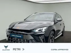 Mitternachtsschwarz Gebraucht 2024 Cupra Leon Kombi | 35.280 € (Fairer Preis)