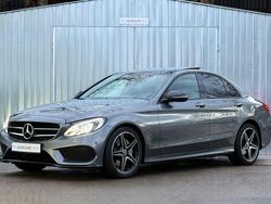 Grau Gebraucht 2018 Mercedes C200 AMG line Limousine | 25.690 € (Fairer Preis)