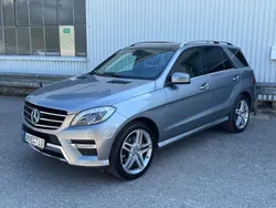 Palladiumsilber metalliclack Gebraucht 2012 Mercedes ML350 AMG line SUV | 20.999 € (Fairer Preis)