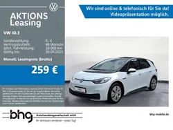Weiß Gebraucht 2021 VW ID.3 Pure Kleinwagen | 17.890 € (Guter Preis)