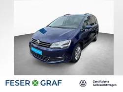 Atlantic blue metallic Gebraucht 2020 VW Sharan Comfortline Van / Kleinbus | 27.290 € (Fairer Preis)