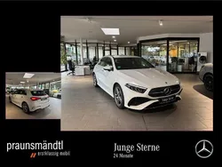 Weiß Gebraucht 2024 Mercedes A200 AMG Limousine | 33.490 € (Fairer Preis)
