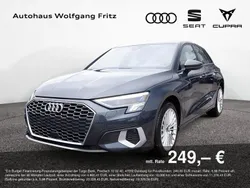 Grau Gebraucht 2022 Audi A3 Sportback Limousine | 24.390 € (Fairer Preis)