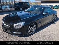 Schwarz Gebraucht 2014 Mercedes SL350 AMG Cabrio | 44.450 € (Teuer)