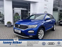 Blau Gebraucht 2021 VW T-Roc Sportline SUV | 26.490 € (Fairer Preis)