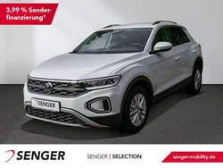 Pure white Gebraucht 2022 VW T-Roc Life SUV | 24.990 € (Guter Preis)
