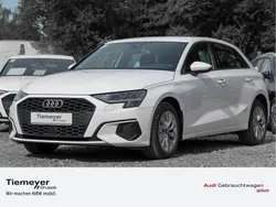 Ibisweiß Gebraucht 2023 Audi A3 Sportback e-tron Design Limousine | 25.940 € (Fairer Preis)