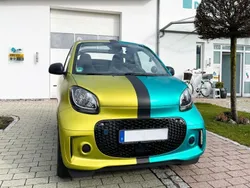 Schwarz Gebraucht 2023 Smart ForTwo Electric Drive Cabrio | 22.850 €