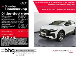 Weiss Gebraucht 2022 Audi Q4 e-tron Advanced Plus SUV | 33.360 € (Fairer Preis)