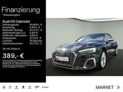 Mythosschwarz metallic Gebraucht 2022 Audi S5 Cabriolet Ambiente Cabrio | 49.890 € (Guter Preis)