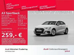 Ibisweiß Gebraucht 2022 Audi A3 Sportback e-tron Performance Limousine | 24.900 € (Fairer Preis)