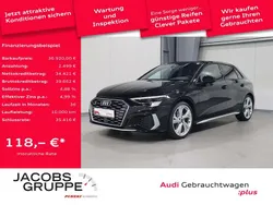 Mythosschwarz metallic Gebraucht 2024 Audi S3 Ambiente Limousine | 36.920 € (Superpreis)