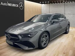 Lack mountaingrau Gebraucht 2024 Mercedes CLA250 AMG Line Premium Limousine | 46.900 € (Teuer)